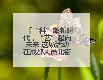 “科”燃新时代，“艺”起向未来 这场活动在成都大邑北街小学举行