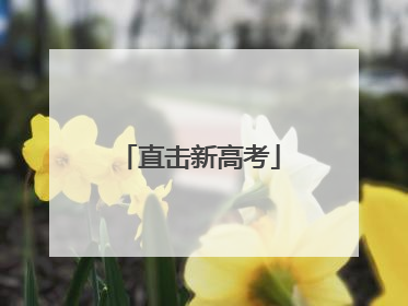 直击新高考