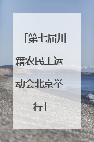 第七届川籍农民工运动会北京举行