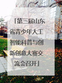 第三届山东省青少年人工智能科普与创新创意大赛交流会召开
