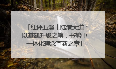 红评五溪丨陆港大道：以基建升级之笔，书鹤中一体化理念革新之章