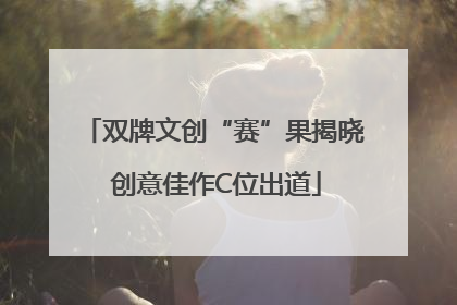 双牌文创“赛”果揭晓 创意佳作C位出道