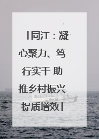 同江：凝心聚力、笃行实干 助推乡村振兴提质增效