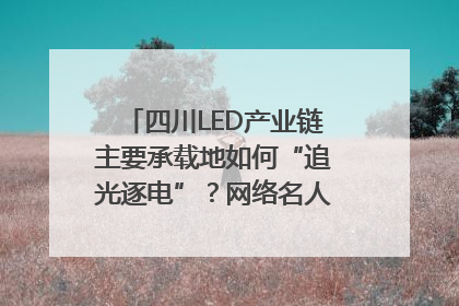 四川LED产业链主要承载地如何“追光逐电”？网络名人走进攀枝花找答案｜网络名人四川行