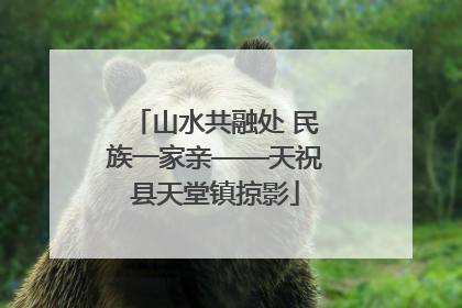 山水共融处 民族一家亲——天祝县天堂镇掠影