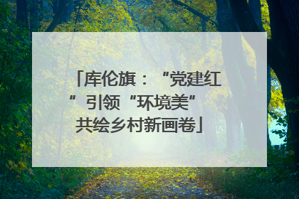 库伦旗：“党建红”引领“环境美” 共绘乡村新画卷