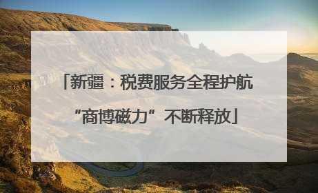 新疆：税费服务全程护航 “商博磁力”不断释放