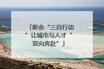 新余“三百行动”让城市与人才“双向奔赴”