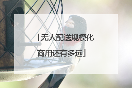 无人配送规模化商用还有多远