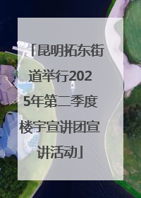 昆明拓东街道举行2025年第二季度楼宇宣讲团宣讲活动