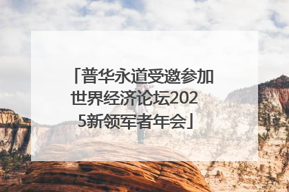 普华永道受邀参加世界经济论坛2025新领军者年会