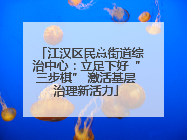 江汉区民意街道综治中心：立足下好“三步棋” 激活基层治理新活力