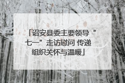 诏安县委主要领导“七一”走访慰问 传递组织关怀与温暖