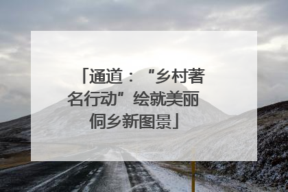 通道：“乡村著名行动”绘就美丽侗乡新图景